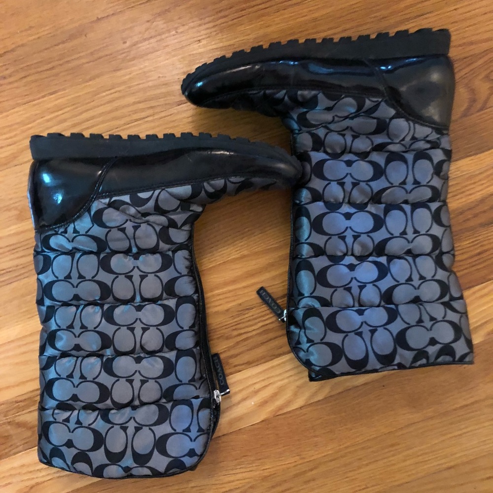 Coach winter boots